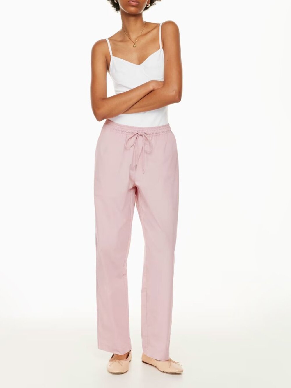 Wilfred Aritzia Volga Pant High-rise Joggers Linen Lyocell Wide Leg Size S